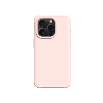 RHINOSHIELD Coque SolidX MagSafe iPhone 15 Plus (Rose Poudré)
