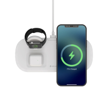 DEVIA Smart Series Station de Recharge Magnétique 3 en 1 15W (Blanc) 