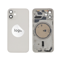 Châssis Complet (Coque Arrière Pré-montée) Blanc iPhone 12 Mini (Pulled B)