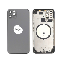 Châssis Complet (Coque Arrière Pré-montée) Gris iPhone 11 Pro Max (Pulled A)