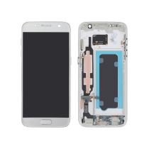 Ecran Complet Argent Galaxy S7 (G930F) (ReLife)