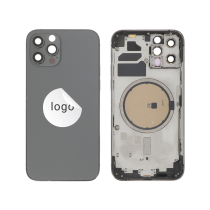 Châssis Complet (Coque Arrière Pré-montée) Graphite iPhone 12 Pro (Pulled C)