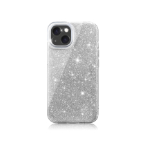 Coque Glitter Galaxy S24 (Argent)
