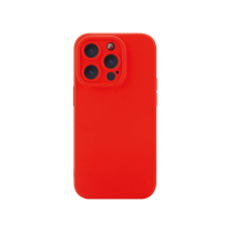 Coque Silicone iPhone 14 Pro Max (Rouge)