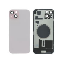 Vitre Arrière Rose iPhone 15 Plus (Avec MagSafe) (Sans Logo)