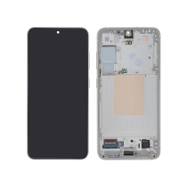 Ecran Complet Crème Galaxy S24 (S921B) (Avec châssis)
