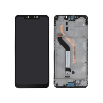 Ecran Complet Noir Pocophone F1 (Avec Châssis)