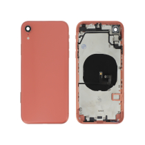 Vitre Arrière Complète Corail iPhone XR (Sans Logo) 
