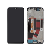 Ecran Complet Noir Oppo A57s (Avec châssis) (ReLife) 