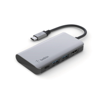 BELKIN Adaptateur USB-C Multiport + Recharge 4en1 100W