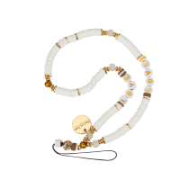 FAIRPLAY Chaine Courte 40cm Dayna (Blanc)