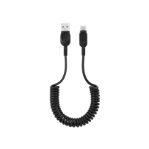 FAIRPLAY Câble Twisted USB-C 1,8m (Noir)