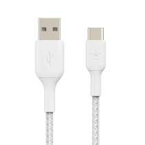 BELKIN Câble Tressé USB-C 3m (Blanc)