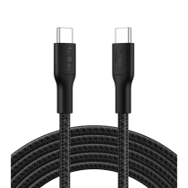 BELKIN Câble Tressé PCR USB-C vers USB-C 240W 2.0 3m (Noir)