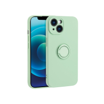 Coque Finger Grip iPhone 14 Pro (Vert Pastel)