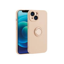 Coque Finger Grip iPhone 15 (Saumon)