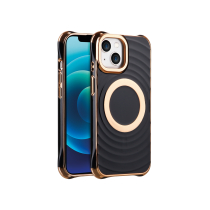 Coque Glam MagSafe iPhone 16 Pro (Noir)